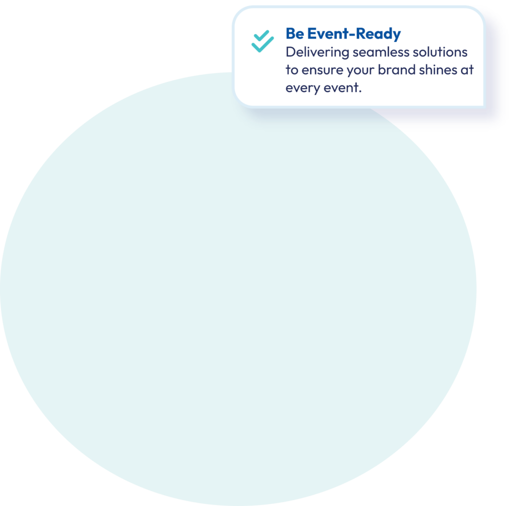 Be Event ready Graphic Text